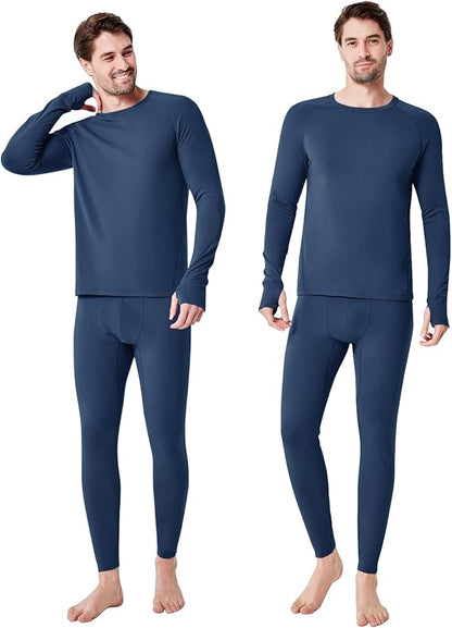 Thermal Underwear for Men: Micro-Fleece Lined Base Layer
