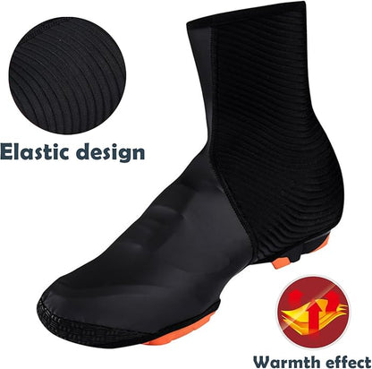 Cycling Shoe Covers Winter Waterproof Windproof Warmer Mountain Road Bike Shoe Covers Outdoor Sports Rain Overshoes