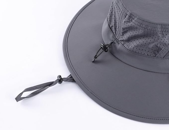 Home Prefer UPF 50+ Sun Hats for Men Women Foldable Wide Brim Fishing Hat Quick Dry Summer Outdoor Garden Safari Bucket Hat