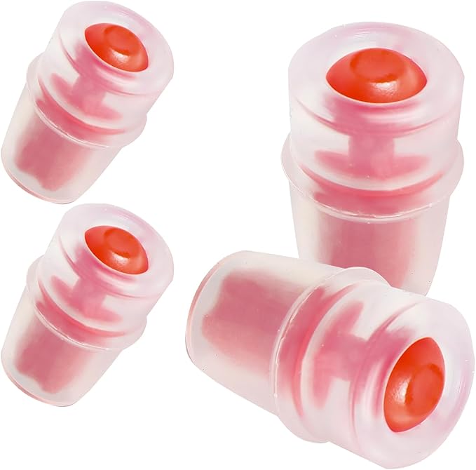 Bite Valve Replacement Mouthpiece Fit for Hydration Pack Bladder Water Backpack and Most Brands(4-Pack), with Shutoff Valve and Tube O-Ring