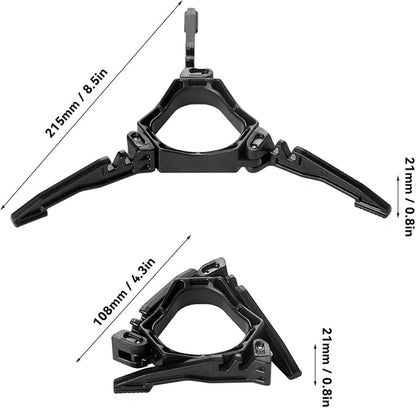 Fire-Maple Gas Canister Stand Foldable Fuel Gas Tank Bracket Support Gas Bottle Tripod Cartridge Holder for Camping Picnic Bikepacking