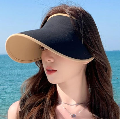 Sun Hats for Women Wide Brim UPF 50+ UV Protection Summer Beach Cap Adjustable Packable Sport Visors Tennis Golf