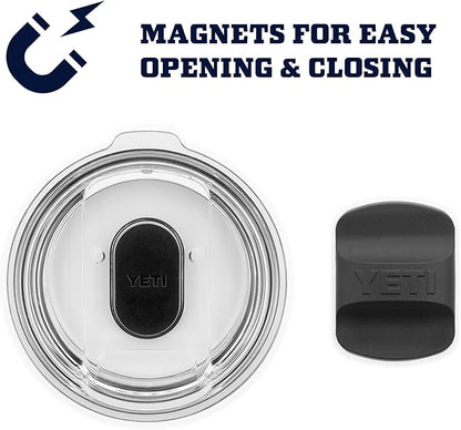 YETI Rambler 10 oz Wine Tumbler, Vacuum Insulated, Stainless Steel with MagSlider Lid, Ultramarine Violet