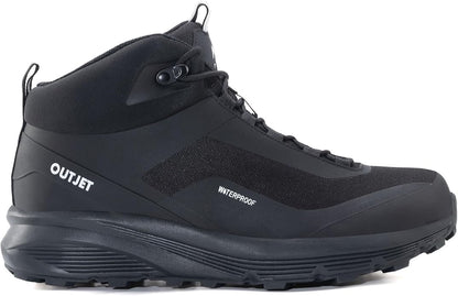 Men's Waterproof Hiking Boots Lightweight Comfortable Breathable Outdoor All-Terrain Trekking Ankle Boots