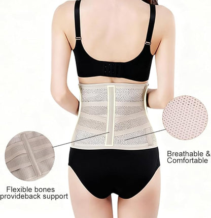 Waist Trainer for Women Workout Cincher Trimmer Underbust Corset Tummy Control Hourglass Body Postpartum Belly Wrap