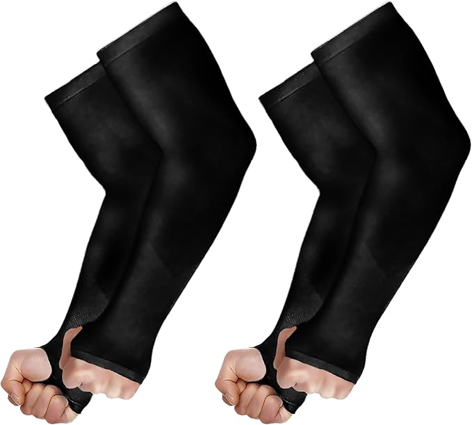 ARMORAY Arm Sleeves for Men or Women - Tattoo Cover Up - Cooling Sports Sleeve for Basketball Golf Football