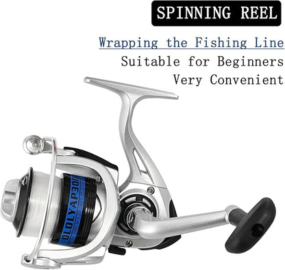 Fishing Pole Combo Set 6.9ft 2PCS Telescopic Fishing Rod and Reel Combo with Fishing Pliers and Lip Gripper Collapsible Fishing Rod and Reel Kits for Bass