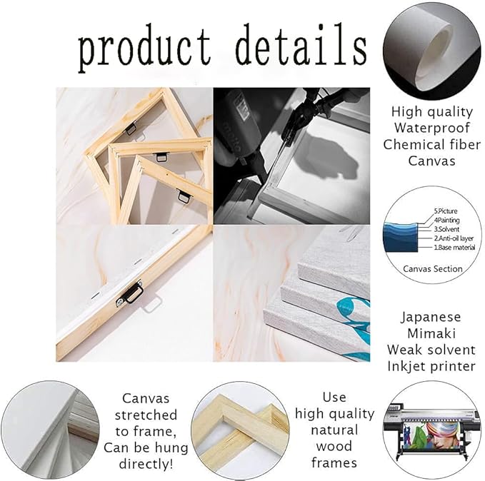 Wallpicss Still i Rise Wall Art Canvas Framed Motivational Poster Vintage Poem Wall Decor Prints Inspirational Quotes Poster for Home Decor 12x18 inches