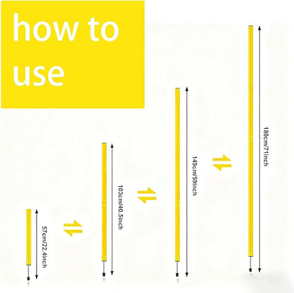 20FT Agility Soccer Ladder Cones for Training Equipment As Gifts for Boys