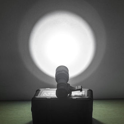 NOBUHIRO M300C 300 Lumens Tactical Flashlight, with Replaceable Mounting Rotating Base, Suitable for 20mm Picatinny & Mlok/Keymod Rail, Include with Remote Pressure & Push Button Switch (M300C)