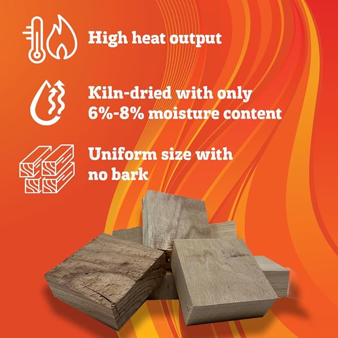 Premium Kiln Dried Wood Kindling for Pizza Ovens, Tabletop Fire Pits & Campfires