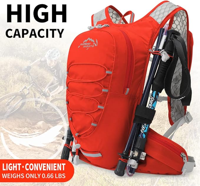 Running Hydration Vest for Men Women Water Backpack for Running 3L Running Hydration Pack for Trail Running Marathon Race Hiking