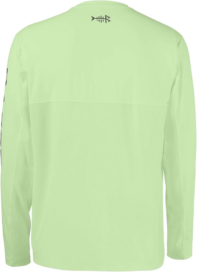 BASSDASH Fishing T Shirts for Men UV Sun Protection UPF 50+ Long Sleeve Tee T-Shirt