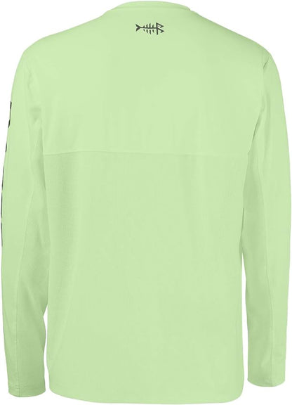 BASSDASH Fishing T Shirts for Men UV Sun Protection UPF 50+ Long Sleeve Tee T-Shirt