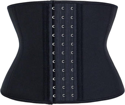 Short Torso Waist Trainer for Women Lower Belly Fat, Workout Fajas Colombianas Waist Cincher Corset