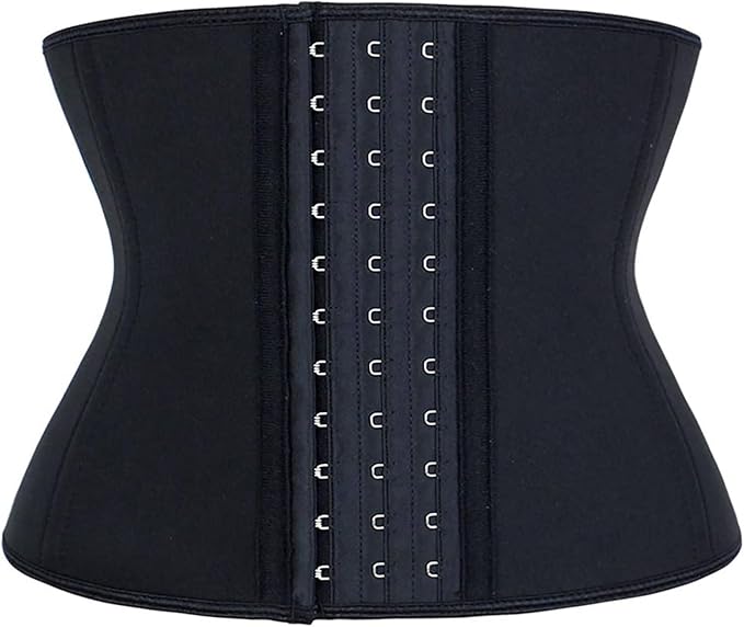 Short Torso Waist Trainer for Women Lower Belly Fat, Workout Fajas Colombianas Waist Cincher Corset