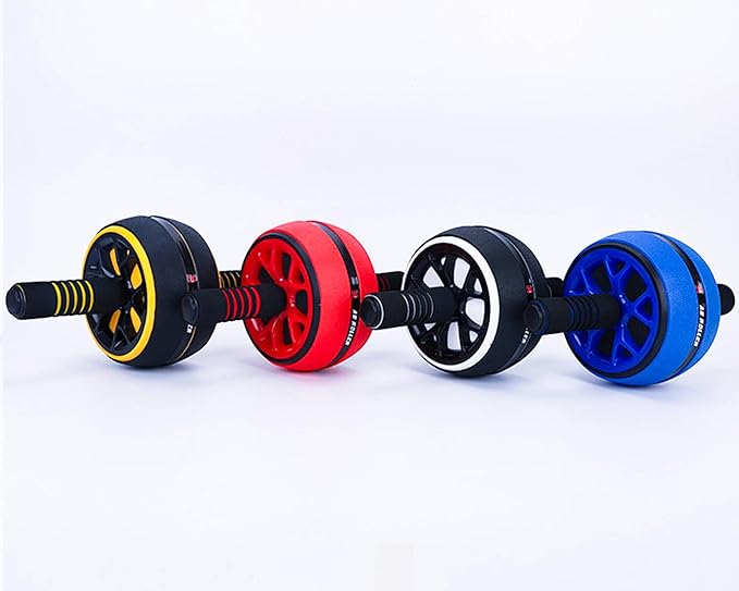 AB Wheel Roller, Exercise Abdominal Fitness Wheel, Work-out Strength-Training Roller, 12"W