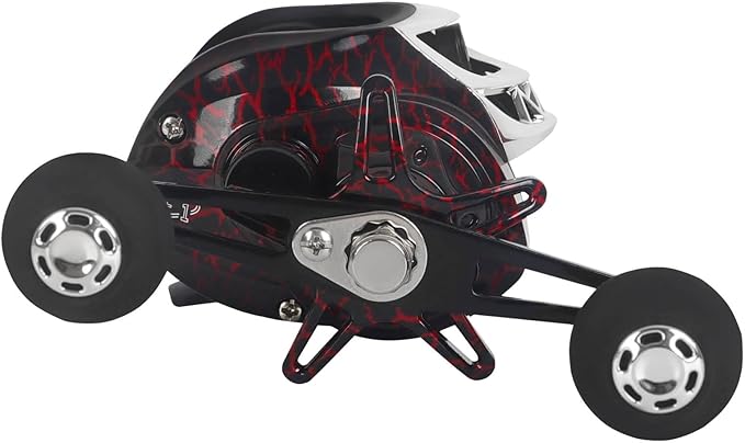 Baitcaster Reels, Lightweight Bait Caster Reel - 7.2:1 Gear Ratio, Up to 22lbs Drag Capacity, Magnetic Brakes, Perfect for Saltwater Fishing and Surf Fishing Rods