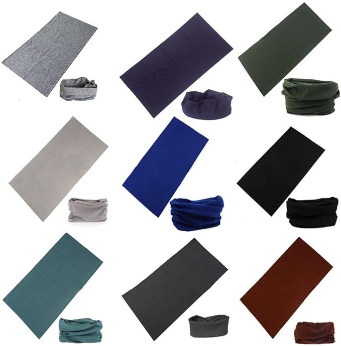 Neck Gaiter Face Cover - Sun Protection Mask Balaclava for Men and Women