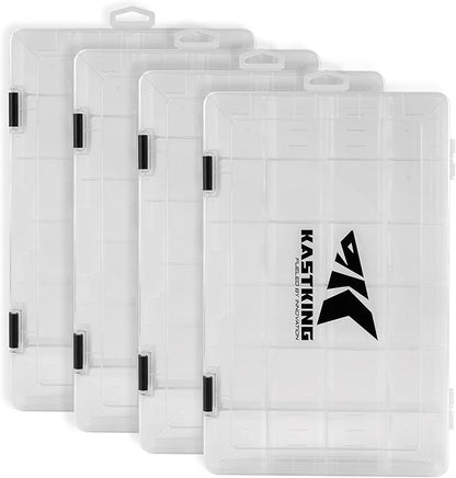 KastKing Karryall Fishing Tackle Bags with 4 * 3700 Tackle Trays, Fishing Bags for Saltwater or Freshwater Fishing - Fishing Gear Storage, Khaki