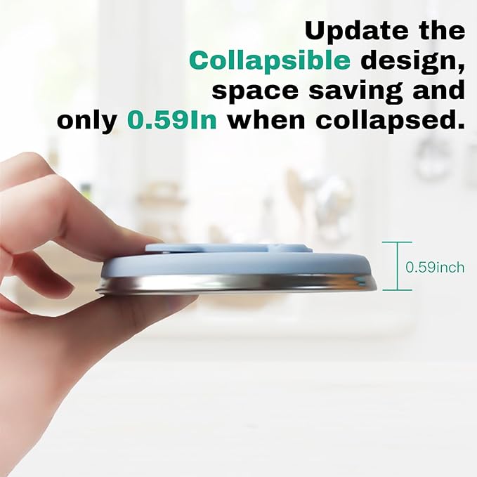 4Pack Collapsible Silicone Cup 320ml Portable Folding Travel Cup Leakproof, for Outdoor, Office, Camping 10.82oz