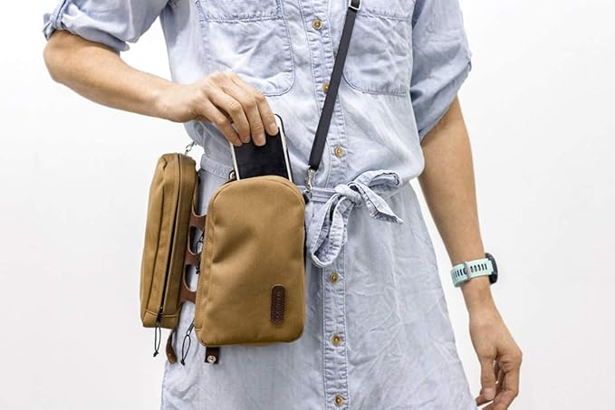 oopsmark GobaGG - Bike Purse Bicycle Frame Bag and Crossbody Fanny Pack