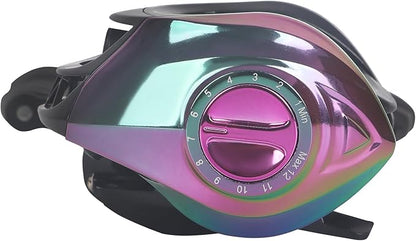 Baitcaster Reels, Lightweight Bait Caster Reel - 7.2:1 Gear Ratio, Up to 22lbs Drag Capacity, Magnetic Brakes, Perfect for Saltwater Fishing and Surf Fishing Rods