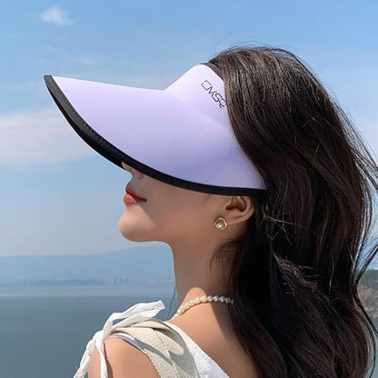 Sun Hats for Women Wide Brim UPF 50+ UV Protection Summer Beach Cap Adjustable Packable Sport Visors Tennis Golf