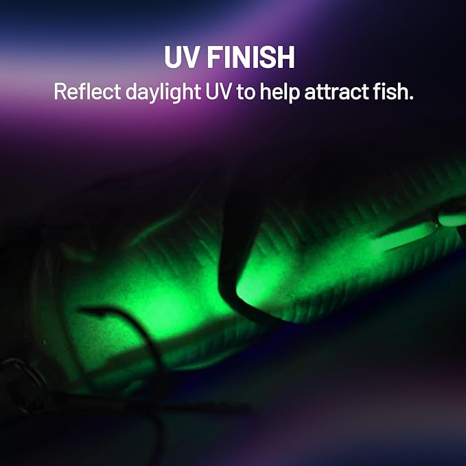 Handing Swimbaits for Bass Pike Walleye, 3 Pieces Lifelike Multi-Jointed Fishing Lures with Mustad Hooks, Fishing Bait for Freshwater and Saltwater