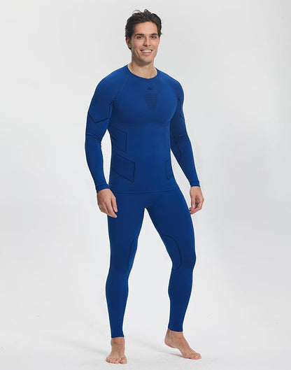 Pioneer Camp Thermal Underwear for Men Long Johns Quick Drying Top and Bottom Set Warm Base Layer Mens Cold Weather Skiing