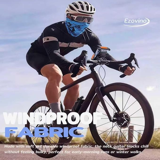 Neck Gaiter Face Mask,Sun Cooling Scarf,Balaclava Bandana Cover for Men Women