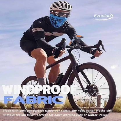 Neck Gaiter Face Mask,Sun Cooling Scarf,Balaclava Bandana Cover for Men Women