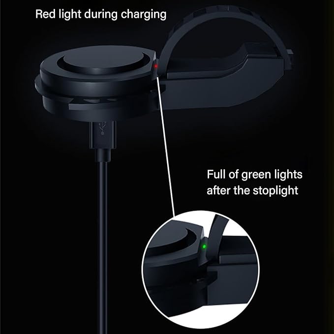 High-Volume Bike Alarm Horn Adjustable Rechargeable for Mountain Environments Easyly Install Bike Bells