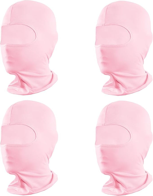 Pukavt 2 Pack 3 Hole Winter Knitted Mask, Full Face Cover Ski Mask Warm Balaclava for Skiing, Motorcycle, Snowboard