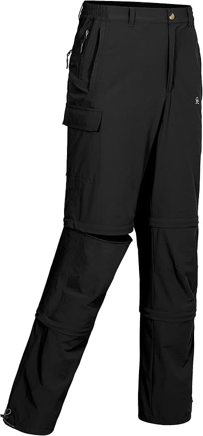 Little Donkey Andy Men's Stretch Convertible Pants, Zip-Off Quick-Dry Hiking Pants, UV Protection, Lightweight