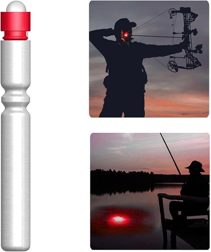 Fishing Bobber Lights,Night Fishing Float Lights,Fishing Glow Sticks,Lighted Nocks for Arrows 6-Pack