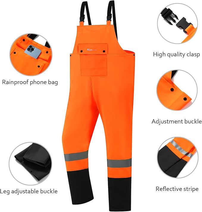 Rain Suit Waterproof Jacket and Trouser Suit Raincoat for Men and Women Outdoor All-Sport