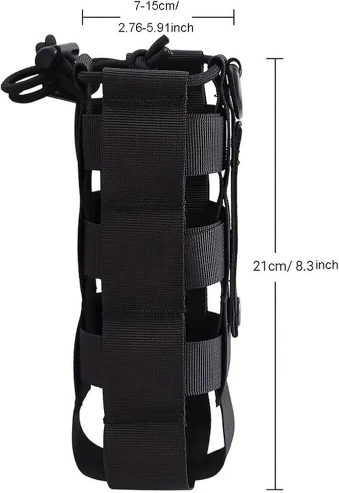 Belt Water Bottle Holder Bag Belt Carry Pouches Carriers for Camping Hiking Travelling Water Bottle Sleeve