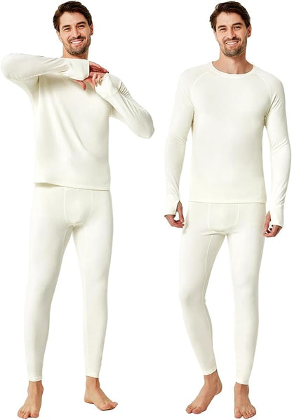 Thermal Underwear for Men: Micro-Fleece Lined Base Layer