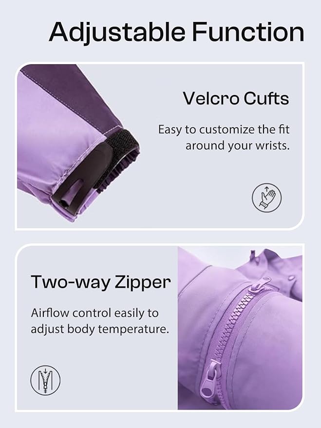 Womens Waterproof Rain jacket Lightweight Active Outdoor Raincoat with Removable Hood