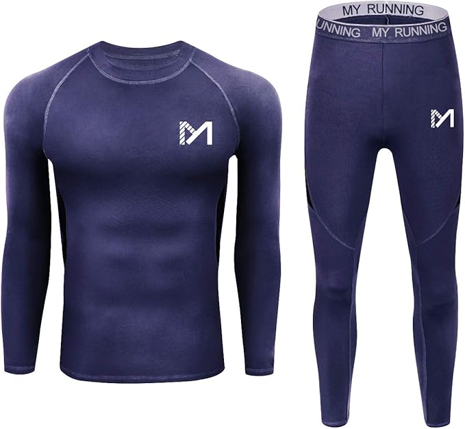 Men's Thermal Underwear Set Sport Long Johns Base Layer