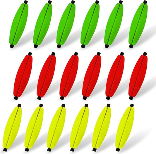 Narcissus Fishing Slotted Peg Float – Slip Bobbers for Fishing, Catfishing Tackle, Fishing Bobbers for Bass, Santee Rig, Easy Line Insertion, No Threading