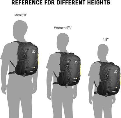 SKYSPER Small Hiking Backpack, 20L Lightweight Travel Backpacks Hiking Daypack for Women Men