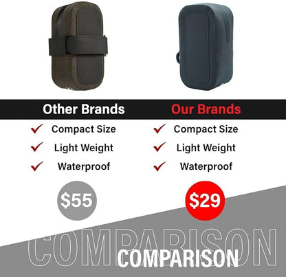 Bike Saddle Bag Cycling Seat Pack Waterproof Bicycle Under Seat Pouch