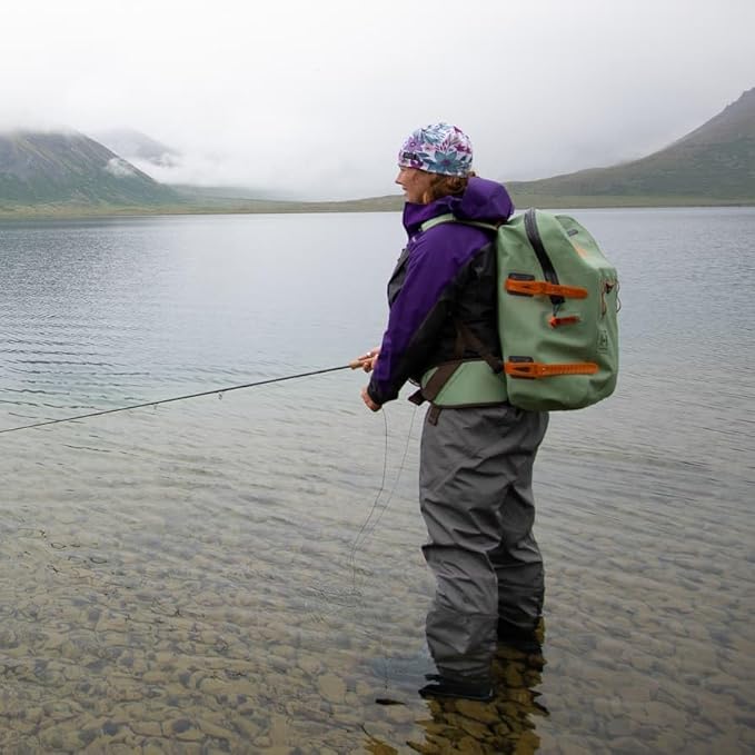 fishpond Thunderhead Waterproof Backpack – Fully Submersible Zipper, Accessory Attachments, 28L | Fishing Backpack - Eco Yucca