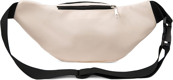 DAITET Crossbody Fanny Pack for Men&Women,Large Waist Bag & Hip Bum Bag with Adjustable Strap for Outdoors Workout Traveling Casual Running Hiking Cycling