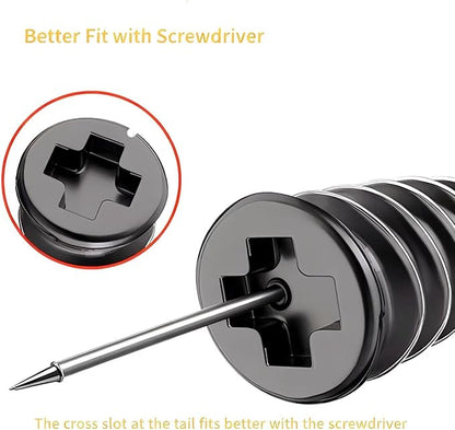 Tire Repair Nails Kit,Available in Two Sizes, 2025 New Vacuum Tire Repair Rubber Nail, Screw in Tire Repair Plugs, Fast Self-Service Tire Repair Tools for Car, Motorcycle, Truck (20Pcs)