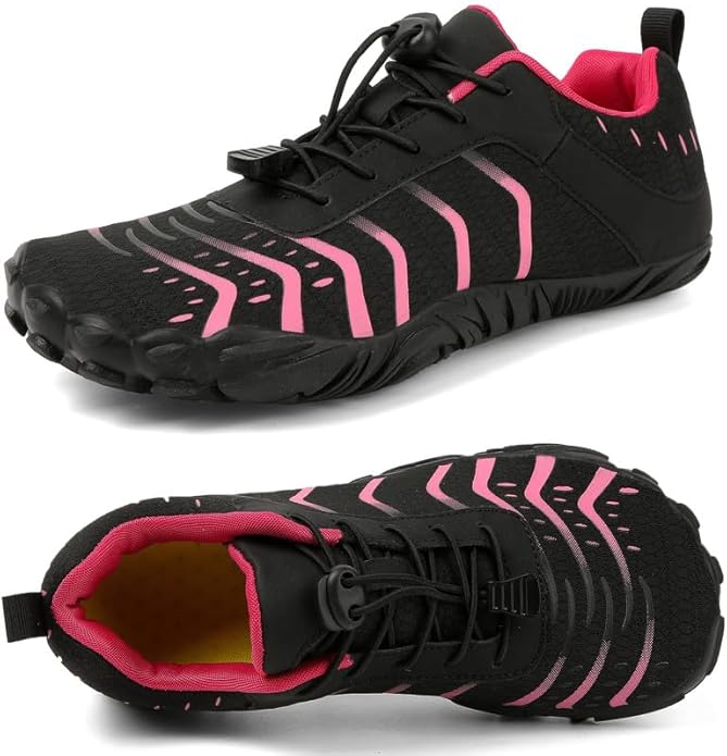 Barefoot Shoes Men Women Minimalist Shoes Zero Drop Workout Cross-Trainer Hiking Water Wide Toe Box Grounded Footwear Weightlifting Walking