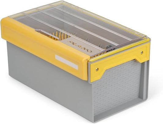 Plano Edge Master Crankbait XL Tackle Storage | Premium Tackle Organization with Rust Prevention, Clear/Yellow