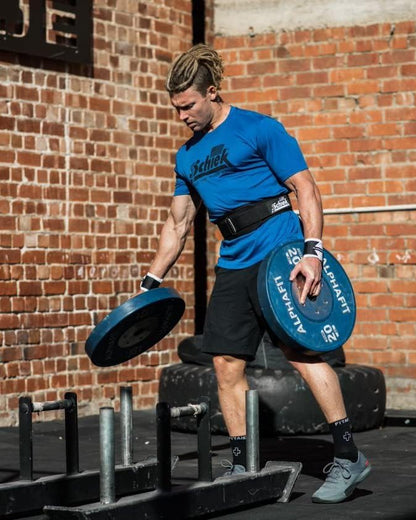 Schiek Sports Model 2004 Nylon 4 3/4" Weight Lifting Belt - Black